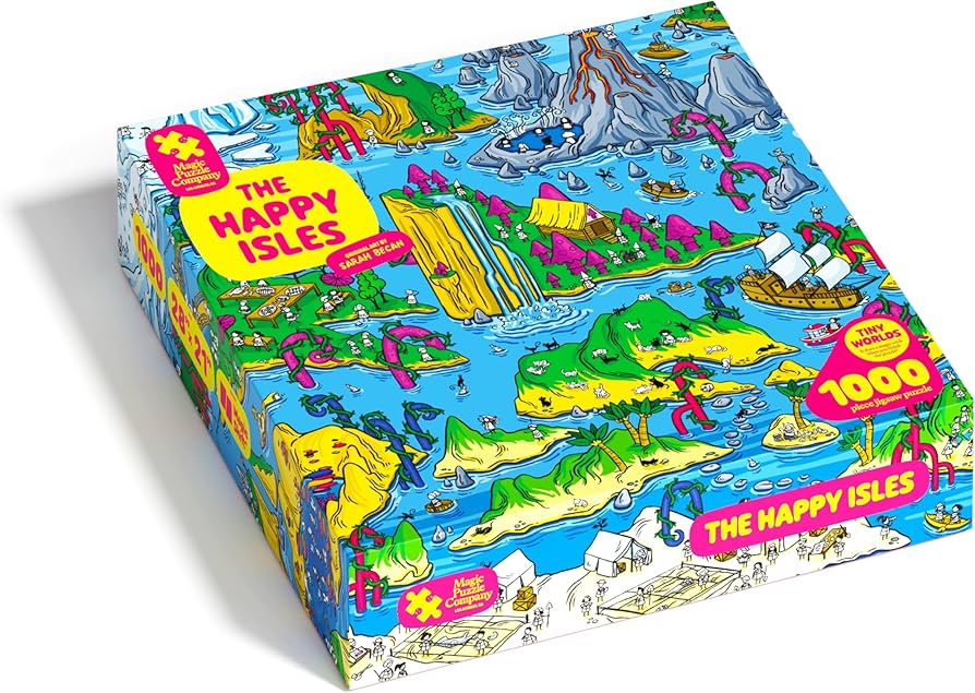 THE HAPPY ISLES 1000ピースジグソーパズル Amazon.com: The Happy Isles • 1000-Piece Jigsaw Puzzle from The